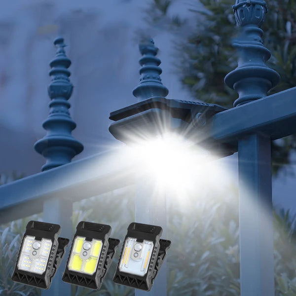 ☀️Solar Clip Light With Motion Sensor🏡