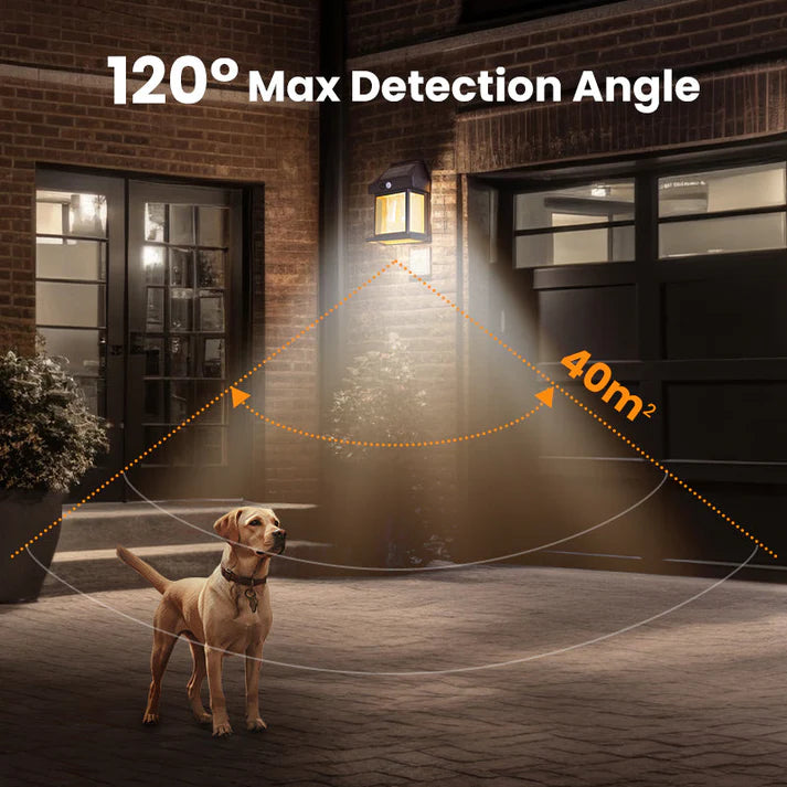 🎁 50% OFF! 💡 SOLAR WALL LIGHT - Motion Sensor & Weatherproof, Automatic Dusk to Dawn Operation, Easy Installation for Garden and Pathway 🌟🛒