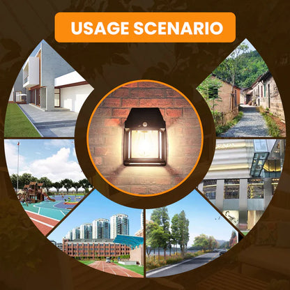 🎁 50% OFF! 💡 SOLAR WALL LIGHT - Motion Sensor & Weatherproof, Automatic Dusk to Dawn Operation, Easy Installation for Garden and Pathway 🌟🛒