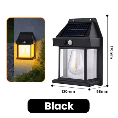 🎁 50% OFF! 💡 SOLAR WALL LIGHT - Motion Sensor & Weatherproof, Automatic Dusk to Dawn Operation, Easy Installation for Garden and Pathway 🌟🛒